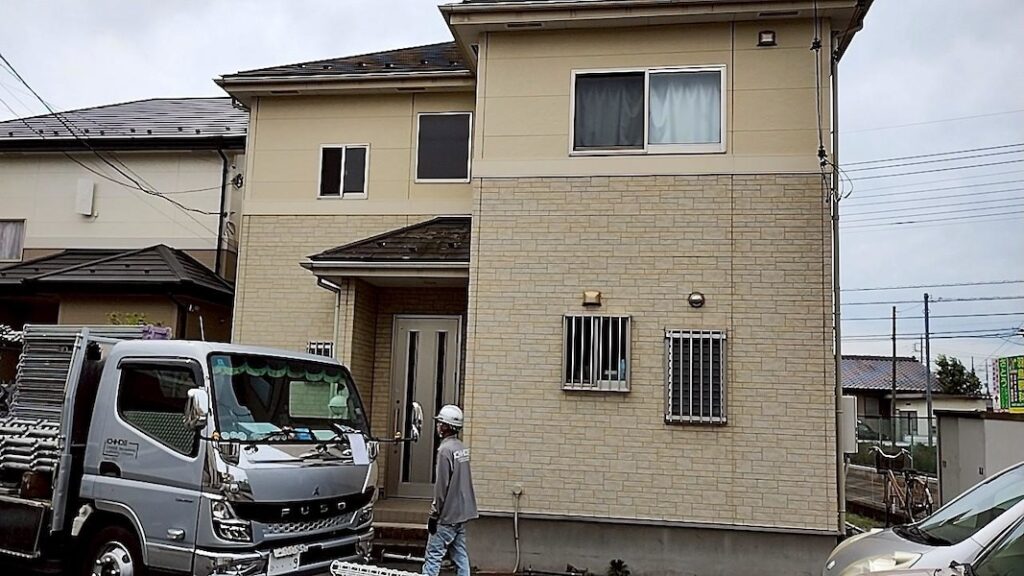 埼玉県桶川市 H様邸 外壁塗装工事 スーパーセラン仕上げ