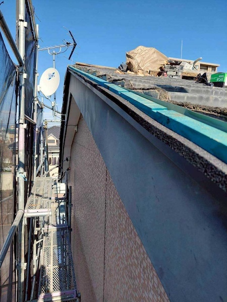 千葉県船橋市 アパート 瓦屋根改修工事を実施しました!