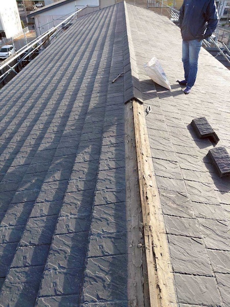 千葉県船橋市 アパート 瓦屋根改修工事を実施しました!