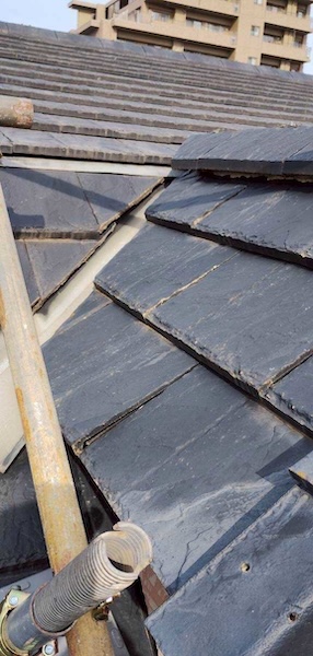 千葉県船橋市 アパート 瓦屋根改修工事を実施しました!