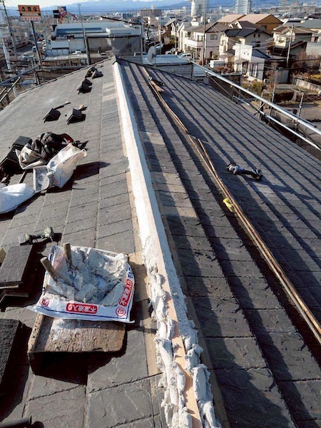 千葉県船橋市 アパート 瓦屋根改修工事を実施しました!