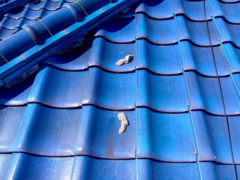 埼玉県上尾市 O様邸 瓦屋根 漆喰詰め直し工事を実施しました!