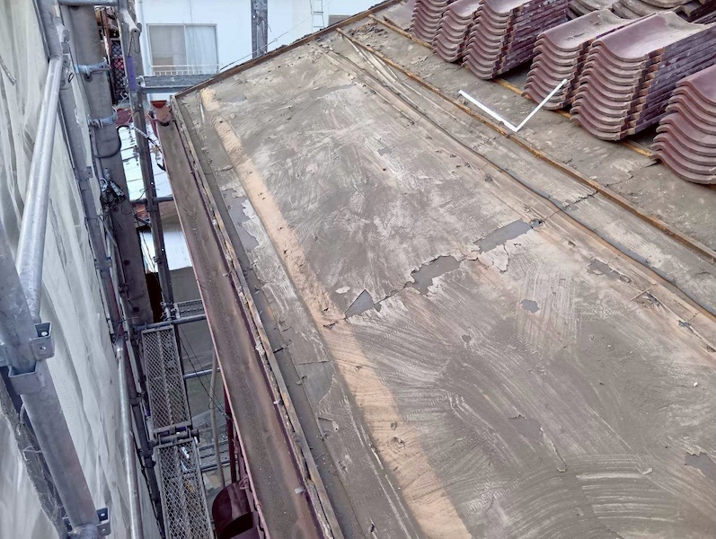 埼玉県桶川市 S様邸 瓦屋根 防水シート貼り直し工事を実施しました!