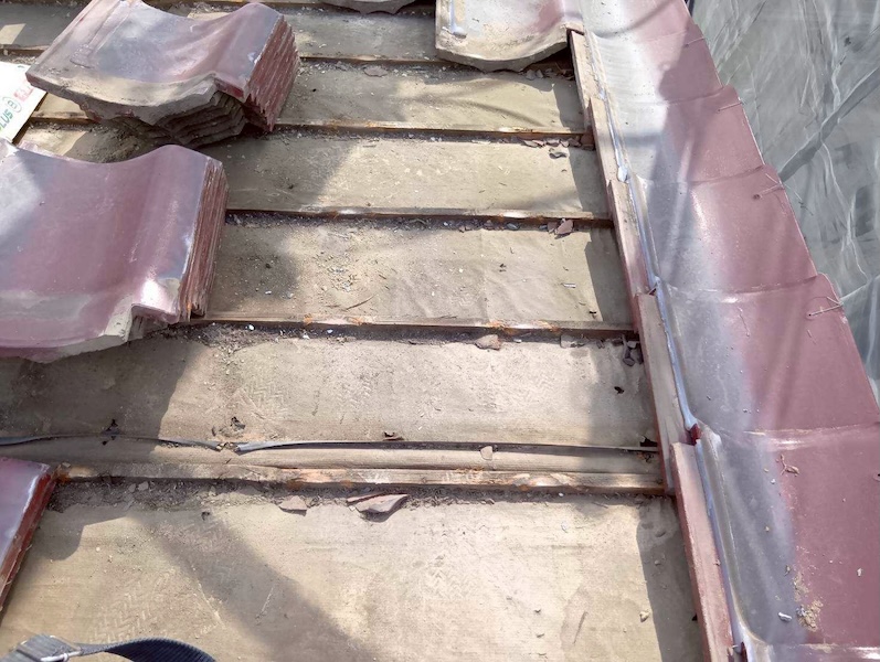 埼玉県桶川市 S様邸 瓦屋根 防水シート貼り直し工事を実施しました!