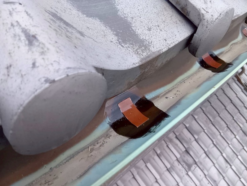 埼玉県上尾市 W様邸 銅雨樋補修工事を実施しました