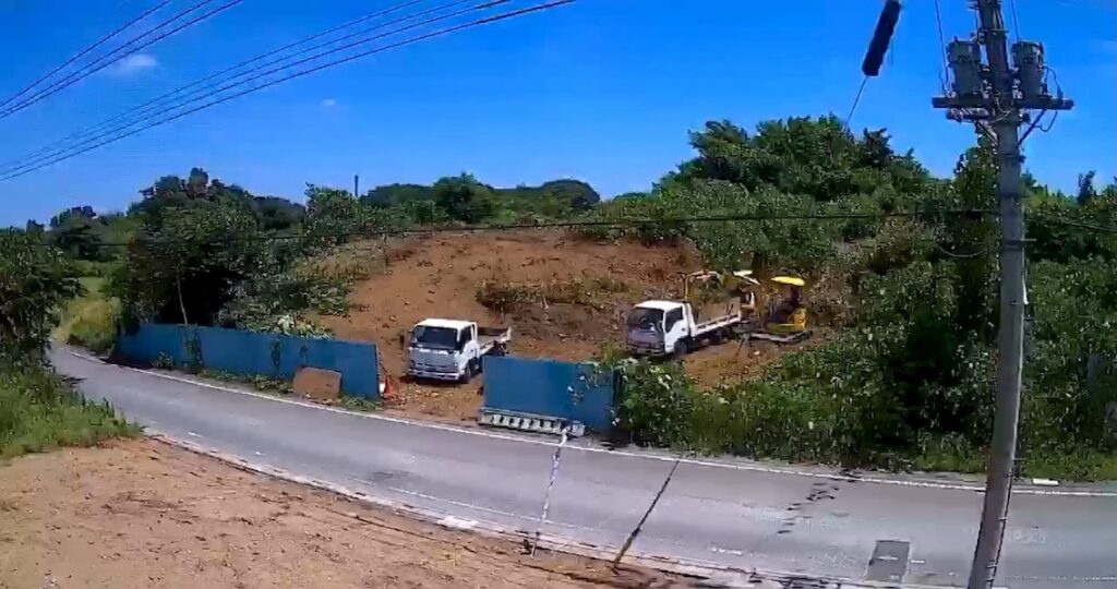 埼玉県坂戸市 蓄電所予定地 草木除去工事