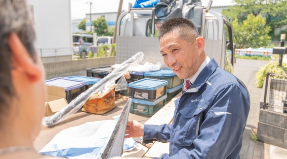 工事の説明の様子