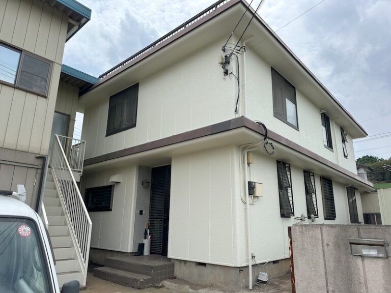 埼玉県北足立郡伊奈町 T様邸 外壁塗装工事 フッ素REVO1000-IR