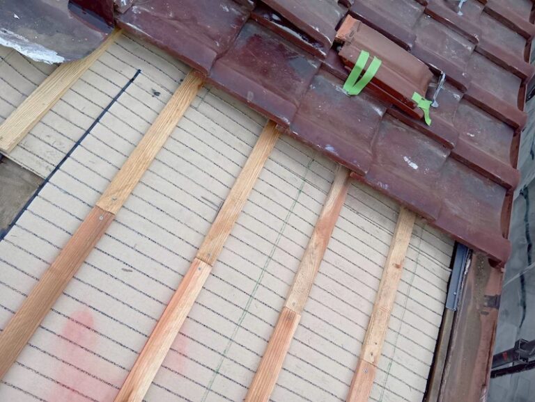 埼玉県桶川市 S様邸 瓦屋根 防水シート貼り直し工事を実施しました!