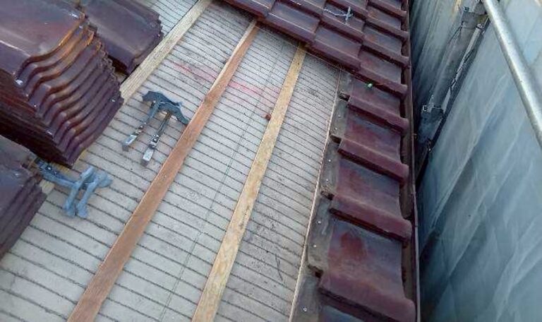 埼玉県桶川市 S様邸 瓦屋根 防水シート貼り直し工事を実施しました!