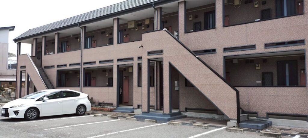 群馬県前橋市 アパート 屋根塗装・外壁塗装工事を実施しました!