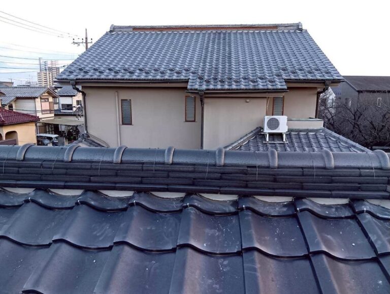 埼玉県上尾市 F様邸 瓦屋根 漆喰詰め直し工事