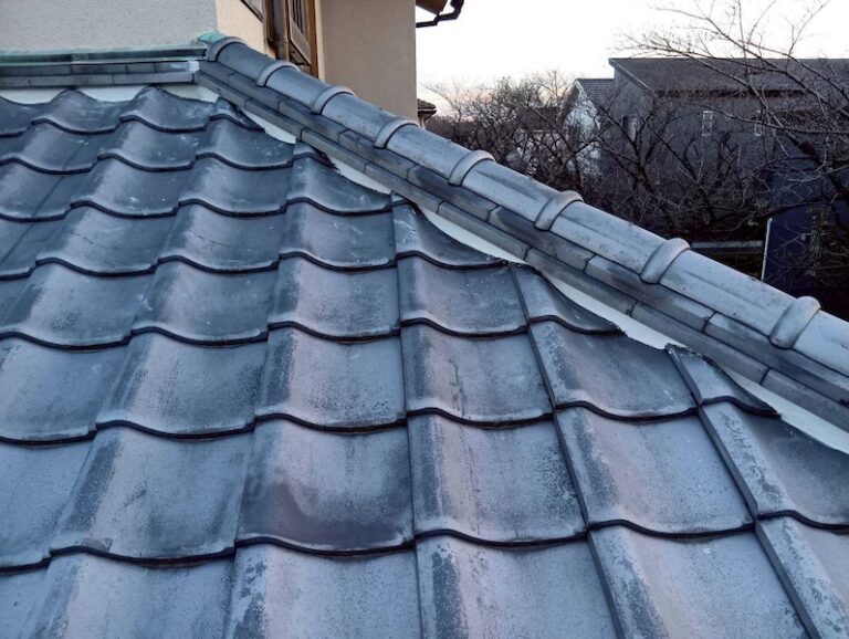 埼玉県上尾市 F様邸 瓦屋根 漆喰詰め直し工事