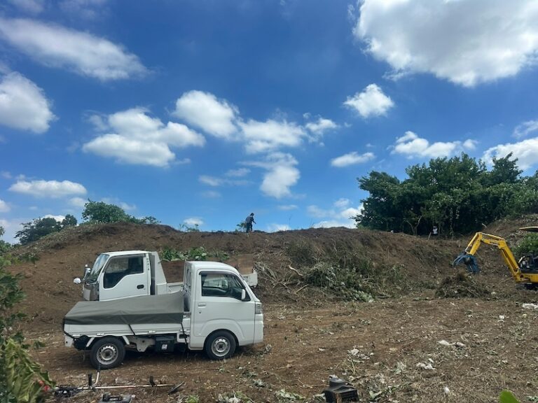 埼玉県坂戸市 蓄電所予定地 草木除去工事